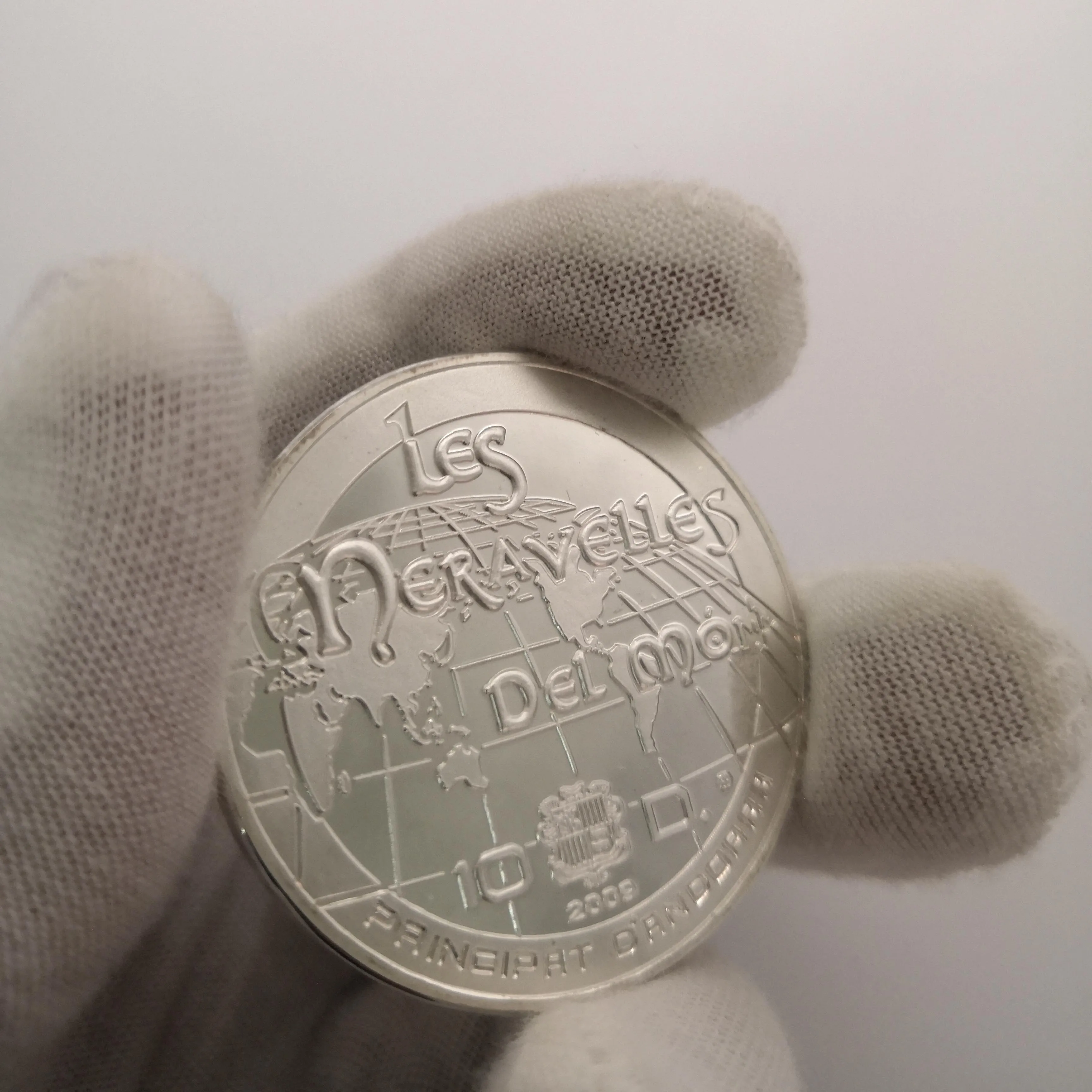 Посеребренная монета Maya мексиканская пророчество майя календарь антикварные