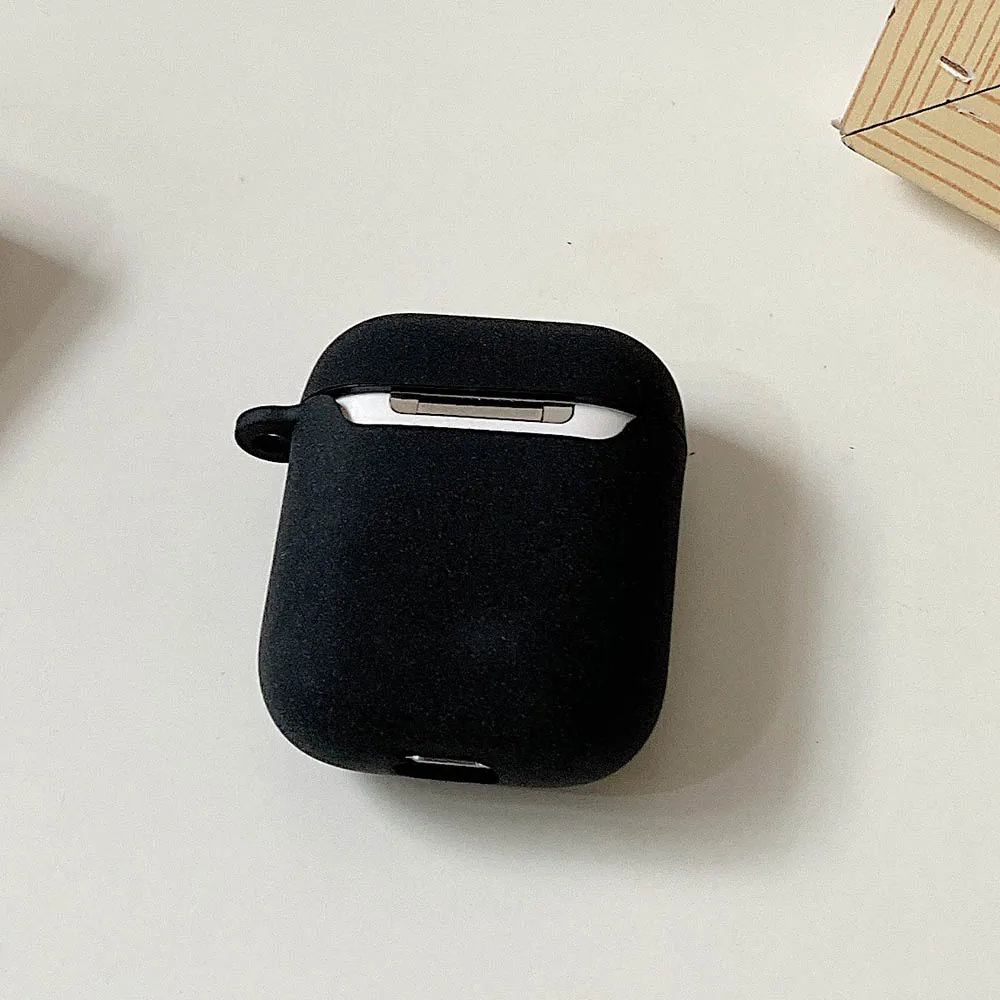 

Earphone Case For AirPods 2 Pro Soft TPU Deer Maple Leaf Pattern Matte Headphone Protective Cover for AirPod 1 3 Christmas Gift