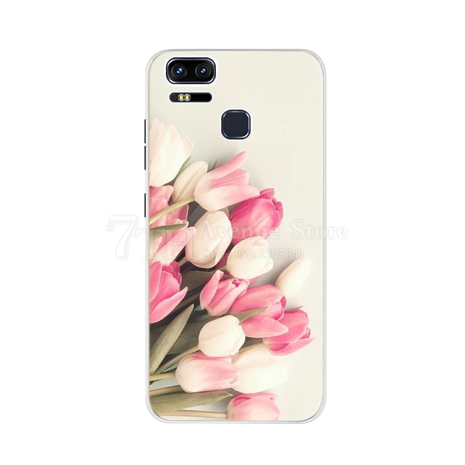 Чехол с принтом для Asus ZenFone 3 Zoom ZE553KL мягкий чехол из ТПУ S Z01HD Z01HDA силиконовый
