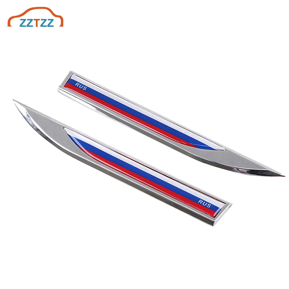 1 ペアロシア旗車のトランクサイドウイング金属エンブレム車のオートバイのステッカー Deshevyj Internet Magazin Quangdan 1 ペアロシア旗車のトランクサイドウイング金属エンブレム車のオートバイのステッカー Deshevyj Internet Magazin Quangdan