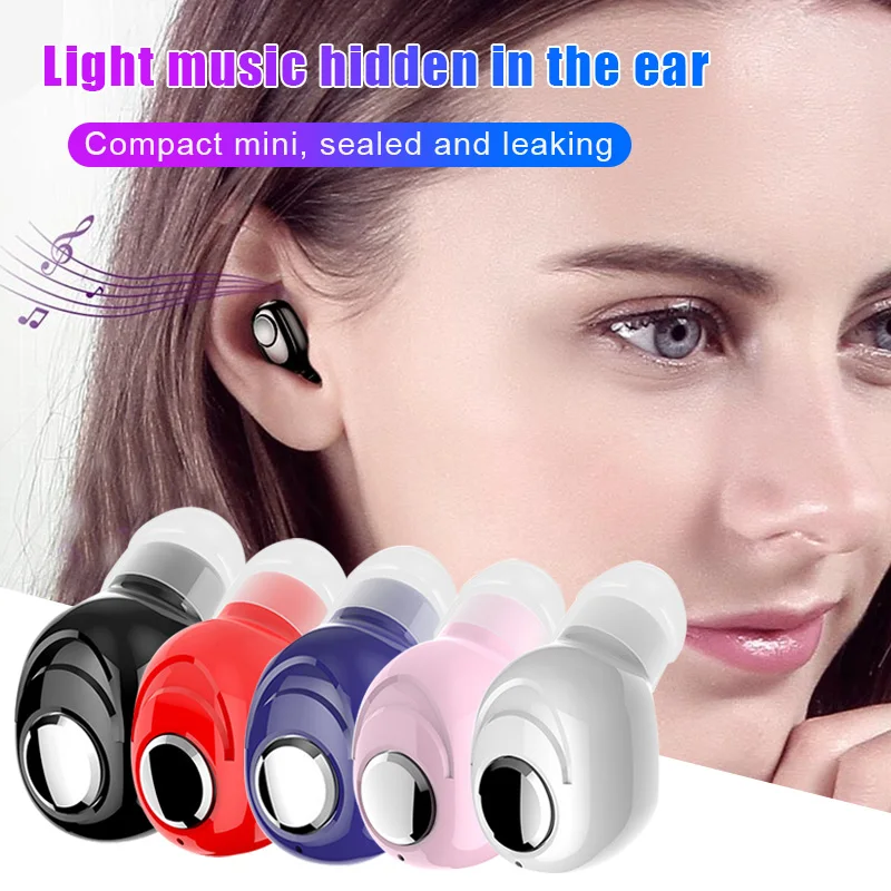 Wireless Headset CVC8.0 Digital Noise Reduction Waterproof and Anti-sweat In-ear Concealed Ear Plugs QJY99 | Электроника