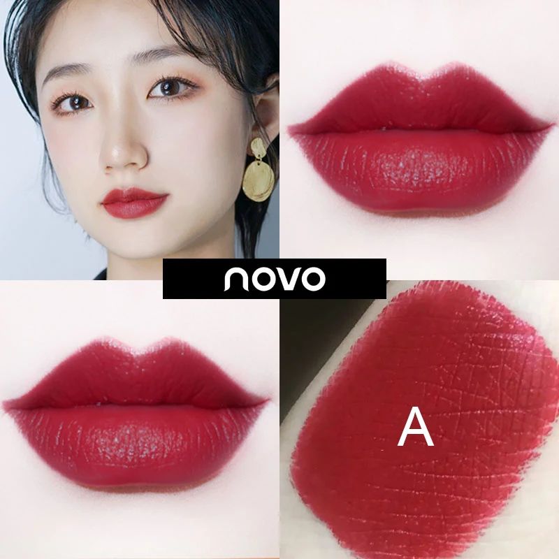 

Lipstick Three-color Matte Soft Mist Lipstick Long Lasting Matt Waterproof Velvet Non-stick Cups Natural Make Up Lip Stick TSLM1