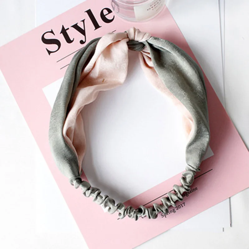 Повязка для волос с принтом женская эластичная летняя в богемном стиле тюрбан