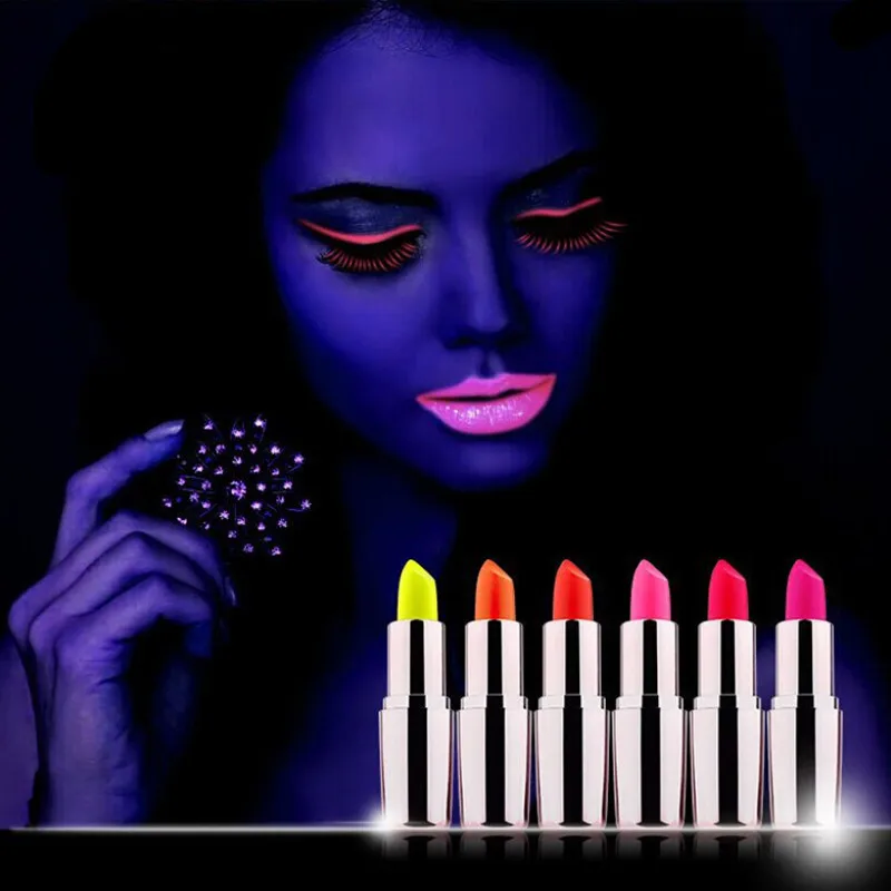 2020 люминесцентное свечение Губная помада матовых оттенков флуоресценции в