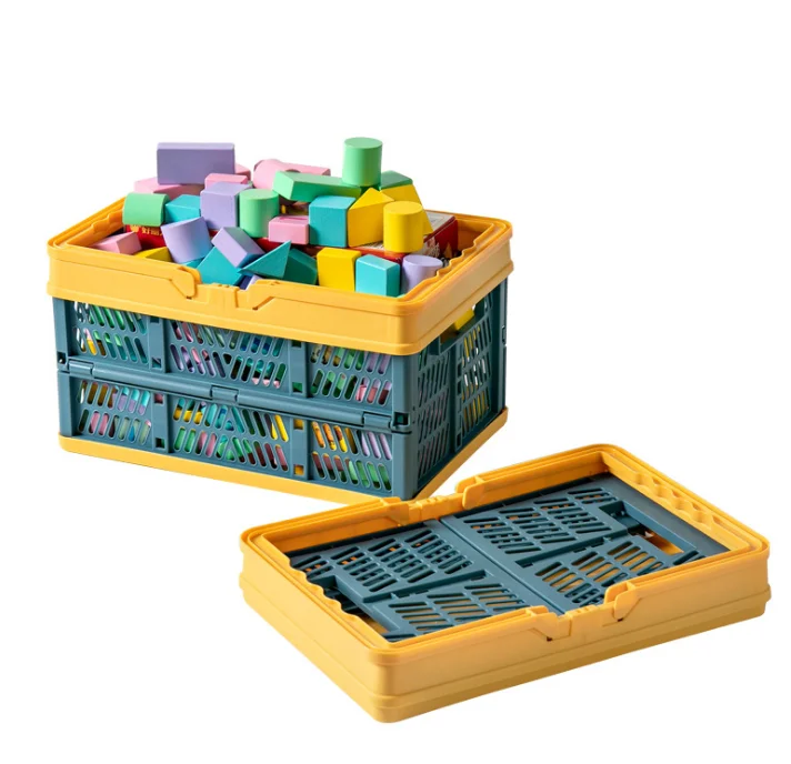 

Faroot Storage Basket, Portable Foldable Storage Blanket Multipurpose Household Shopping Basket