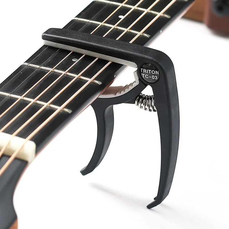 beste capo für akustische klassische elektrische gitarre ändern tuning clamp key metall gitarre capo musical instrumente zubehör free g