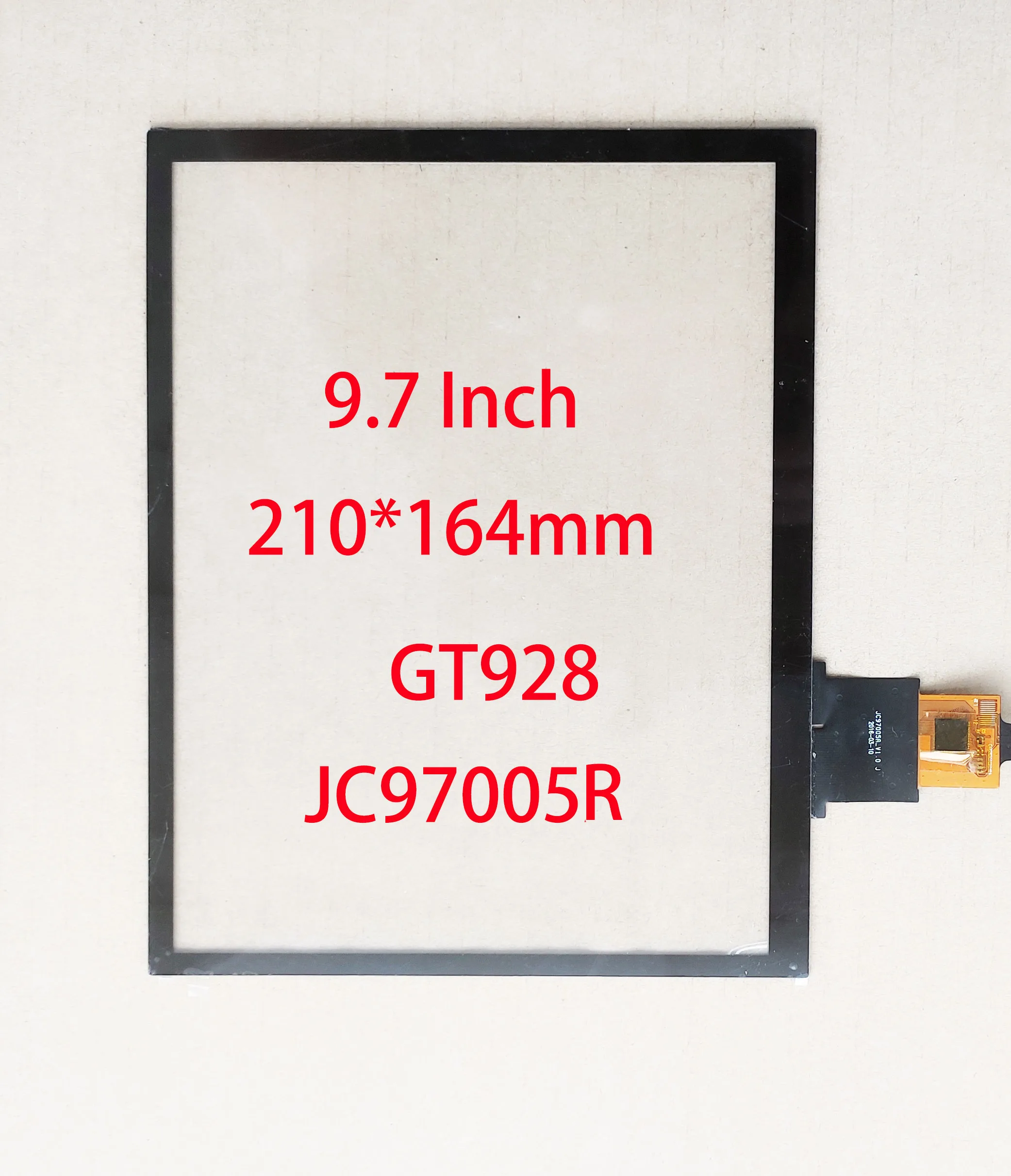 

9.7 Inch Touch Screen Digitizer HandWriter Sensor 210*164mm GT928 6Pin 0.5mm Spacing JC97005R