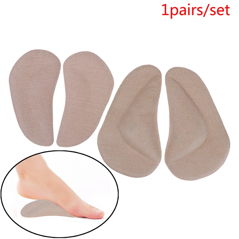 1Pair Silicone Gel Forefoot Pads High Heel Foot Cushions Anti-Slip Insole Breathable Shoes Pad Soft Inserts Insoles | Красота и