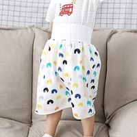 comfy childrens diaper skirt shorts 2 in 1 waterproof and absorbent shorts for baby toddler j55