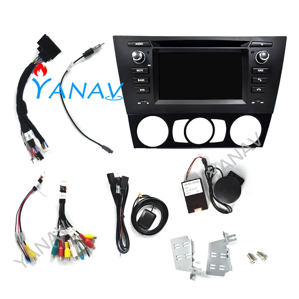 

Android Car Radio Audio 2 DIN Stereo Receiver For-BMW E90 E91 E92 E93 2005 Head Unit GPS Navigation Video Multimedia MP3 Player