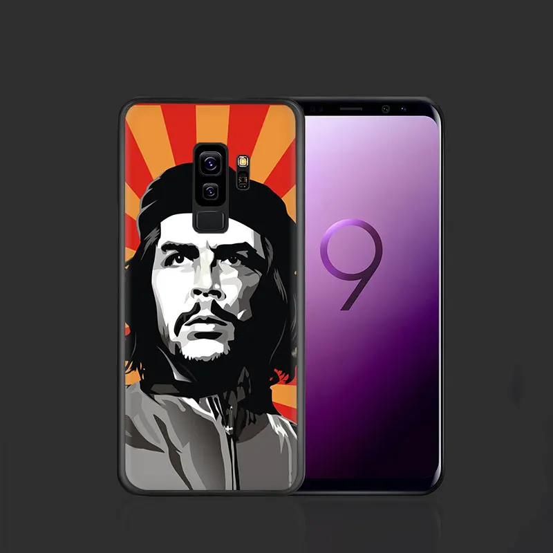 Силиконовый чехол для телефона EWAU Che Guevara Samsung A2 Core A5 A6 plus A7 A8 A9 A10s 20s 20E 30s 40s 50s 60 70S |