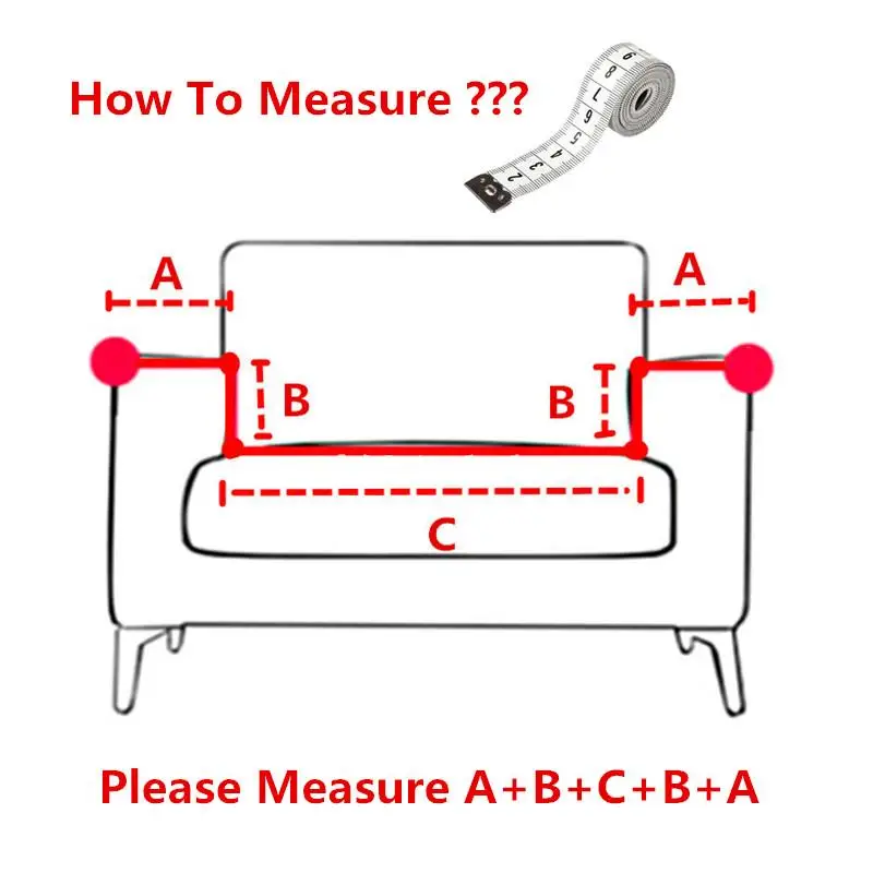 45 чехол для дивана эластичный полиэстеровый кресла протектор мебели гостиной