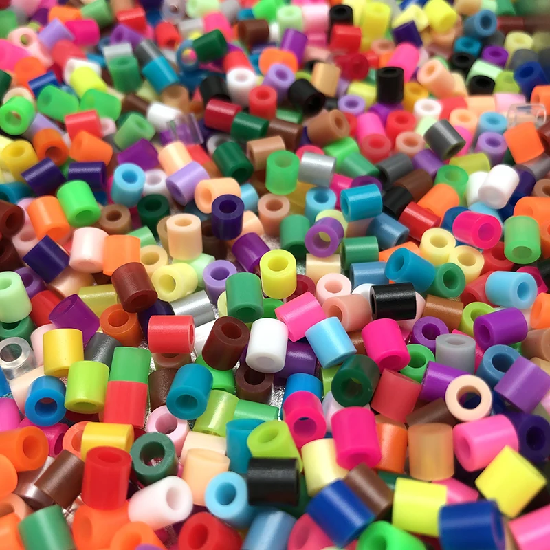 1000 шт. разноцветные бусины предохранители 5 мм Гладильные Hama Beads Tangram головоломки