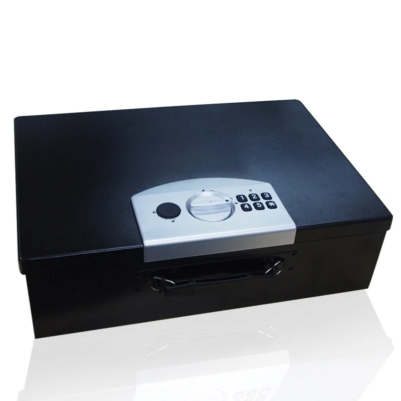 Небольшой домашний офисный электронный сейф с паролем защитой от кражи