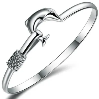 

Fashion Creative Jewelry Dolphin Bracelet Fashion Bracelet Cross-border Wholesale Korean Bracelet Female Manufacturer HTSZ