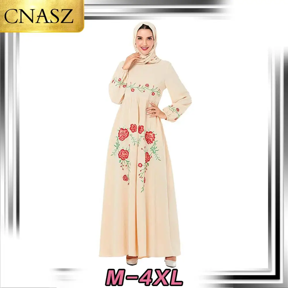 Новое мусульманское платье турецкое модное размера плюс женское Ближний Восток