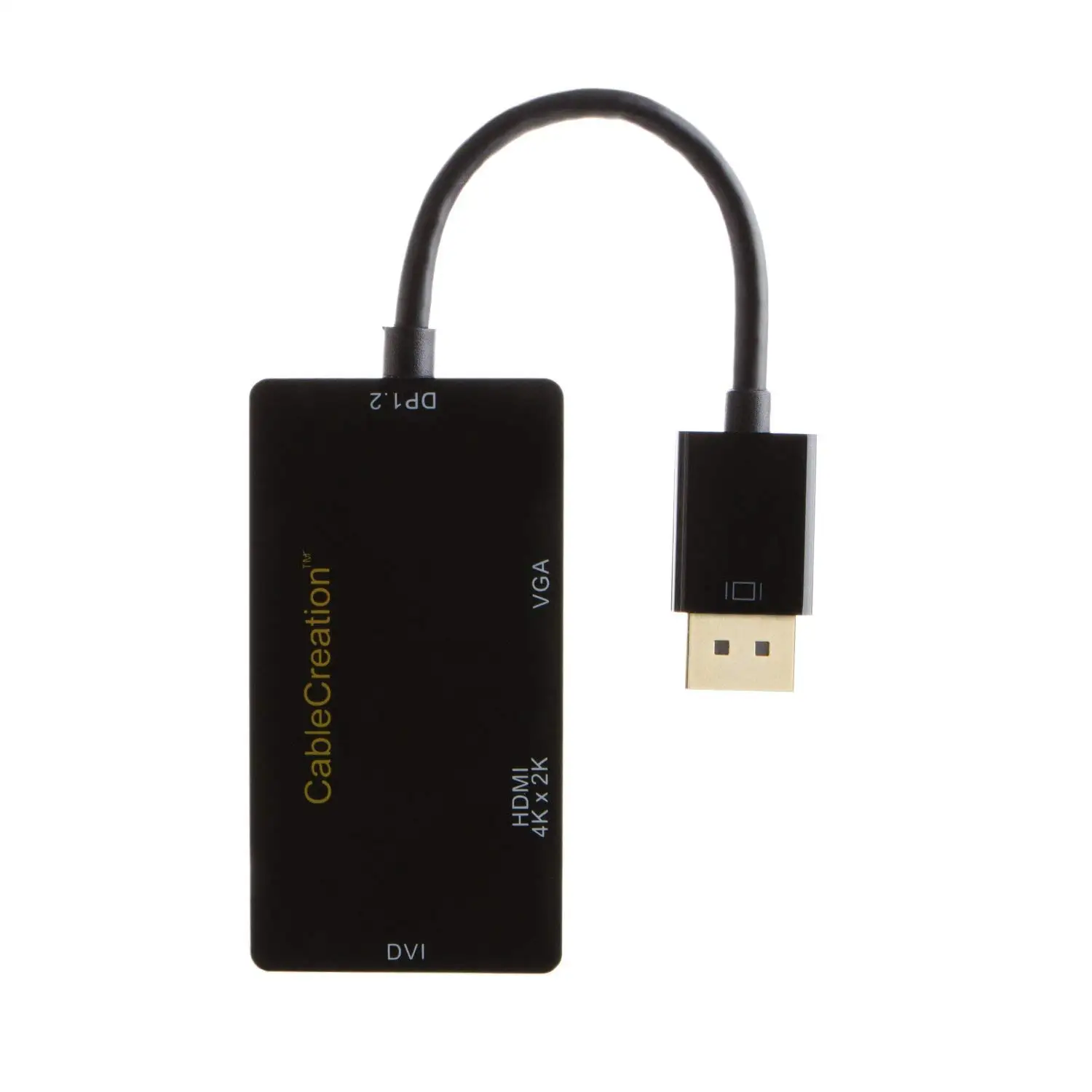Переходник с порта дисплея на HDMI/DVI/VGA переходник 3-в-1 DP разрешение 4K 2K для HDMI