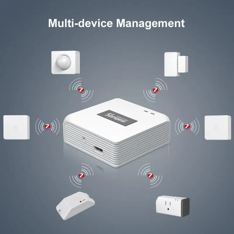 

SONOFF Zigbee Bridge / Wireless Switch / Temperature And Humidity Sensor / Motion Sensor / Wireless Door Window Sensor Zigbee