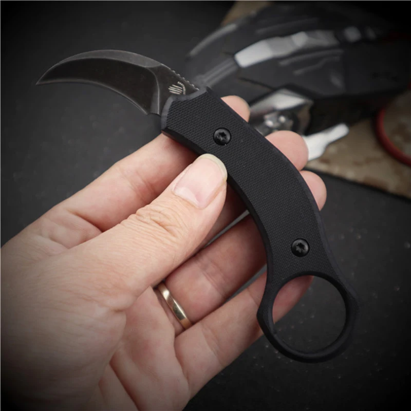 Новейший фиксированный нож 440C Лезвие 440C сталь Karambit Открытый Отдых Охота выживания карманный нож EDC ручные инструменты K набор