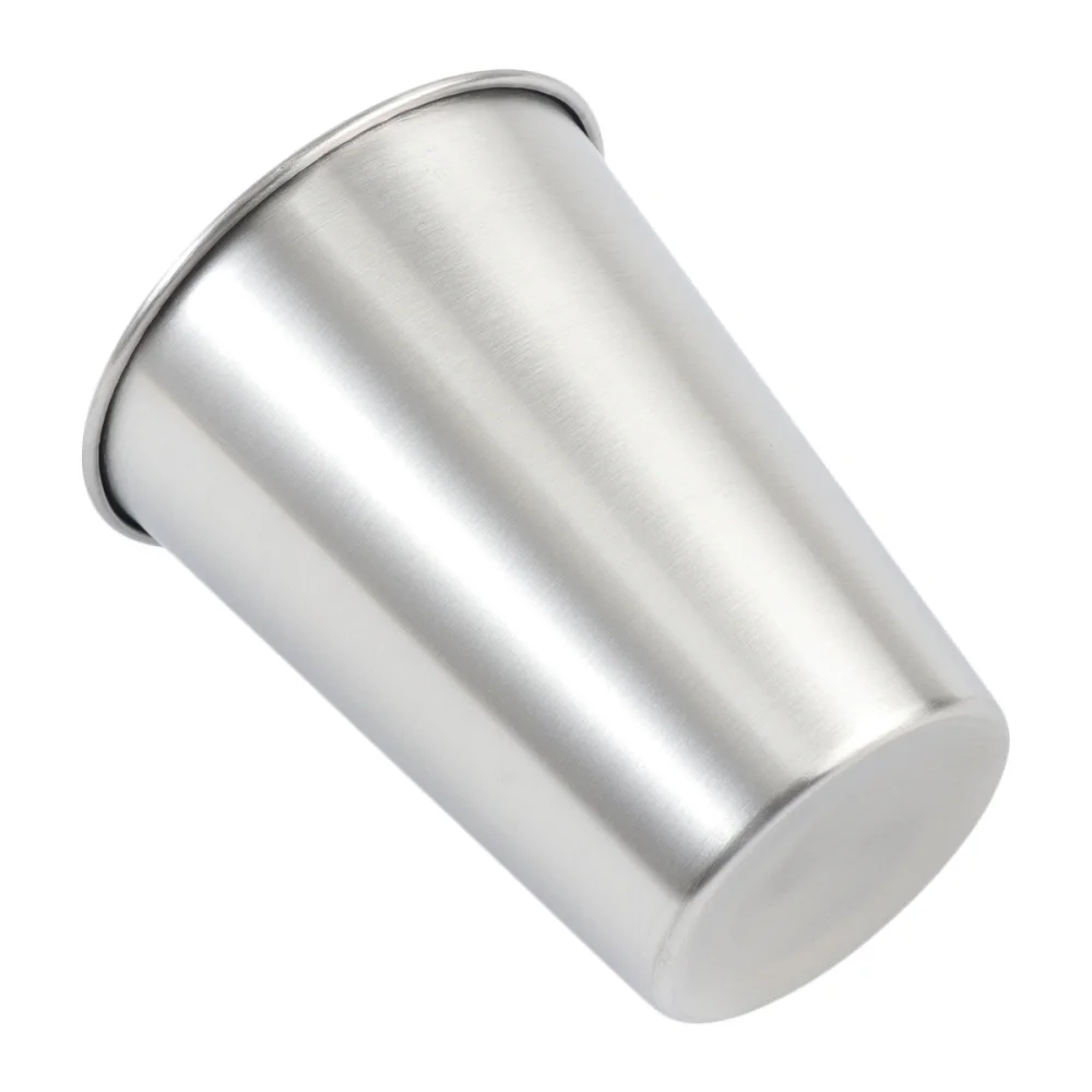 4 шт. 350 мл пивная кружка из нержавеющей стали портативная Однослойная напольная