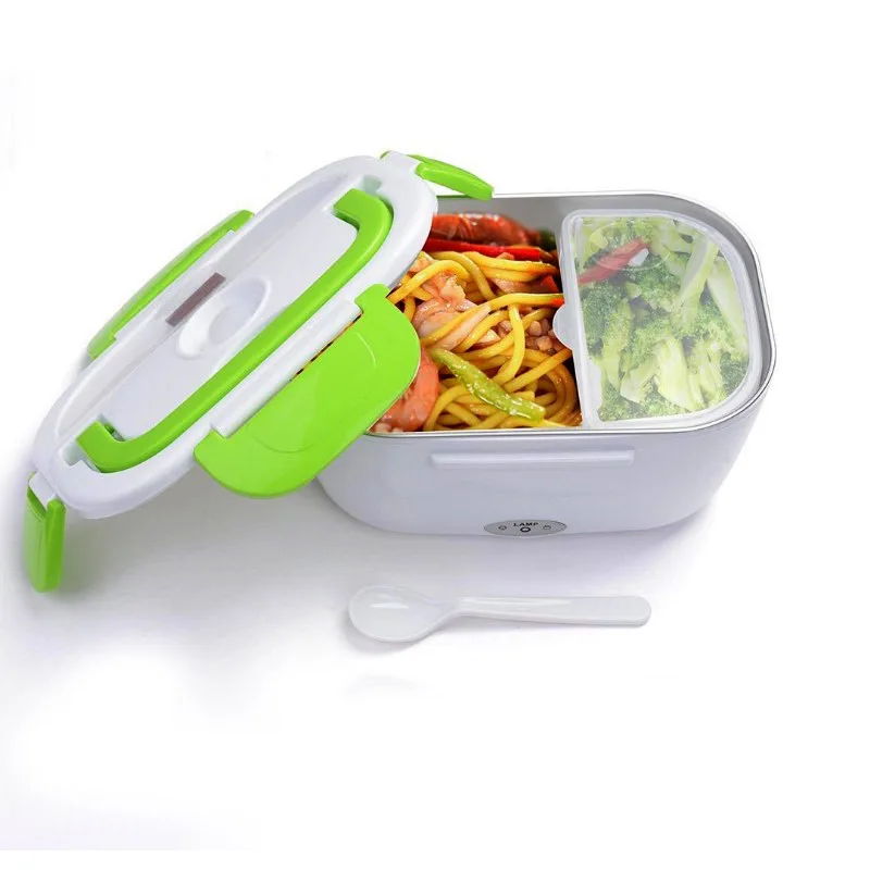 Ланч бокс с подогревом 12 В из нержавеющей стали|Коробки для обеда| |