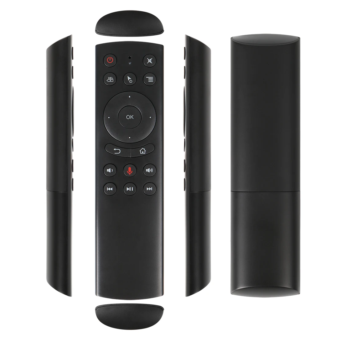 G20s Voice Remote Control Gyro Air Mouse 2 4G Беспроводная мини клавиатура с микрофоном IR Learning для