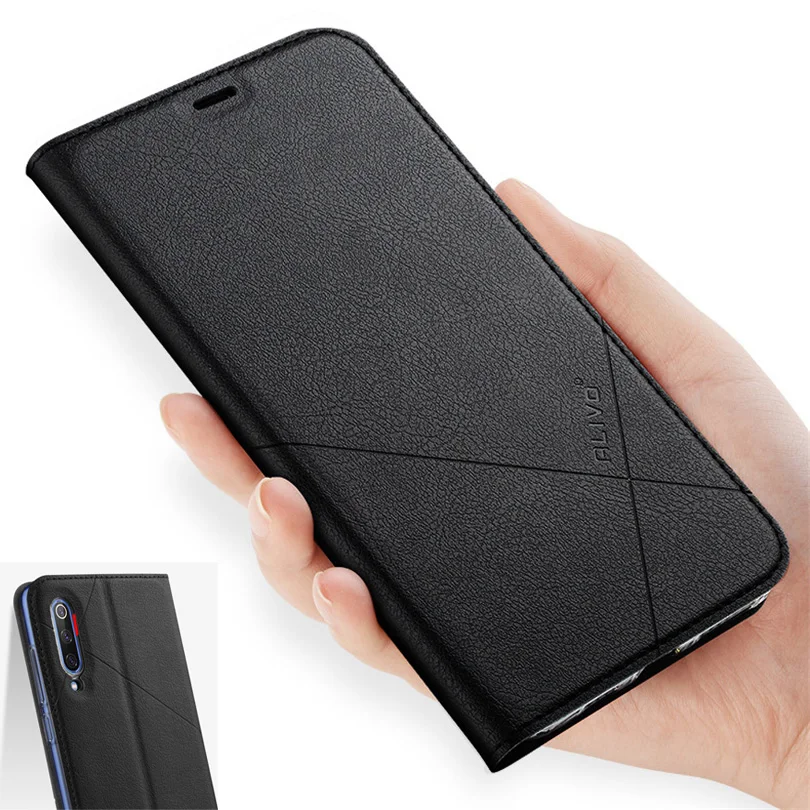 Роскошный чехол для телефона Xiaomi Mi A3 Lite 9 9SE CC9 CC9E ударопрочный кожаный книжка с