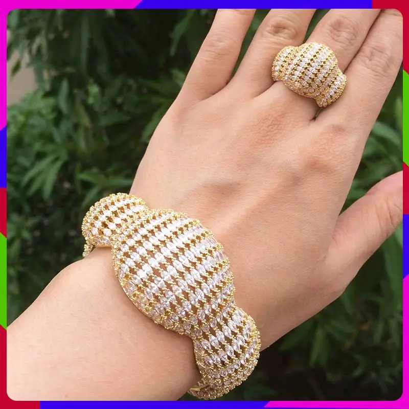 ModemAngel модный роскошный супер бум цветы AAA кубический цирконий женский браслет