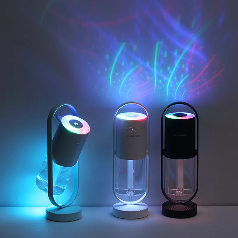 

Mini Usb Colorful Night light Projection Humidifier Air Humidifier Oil Aroma Essential Diffuser Mist Maker For Home Car