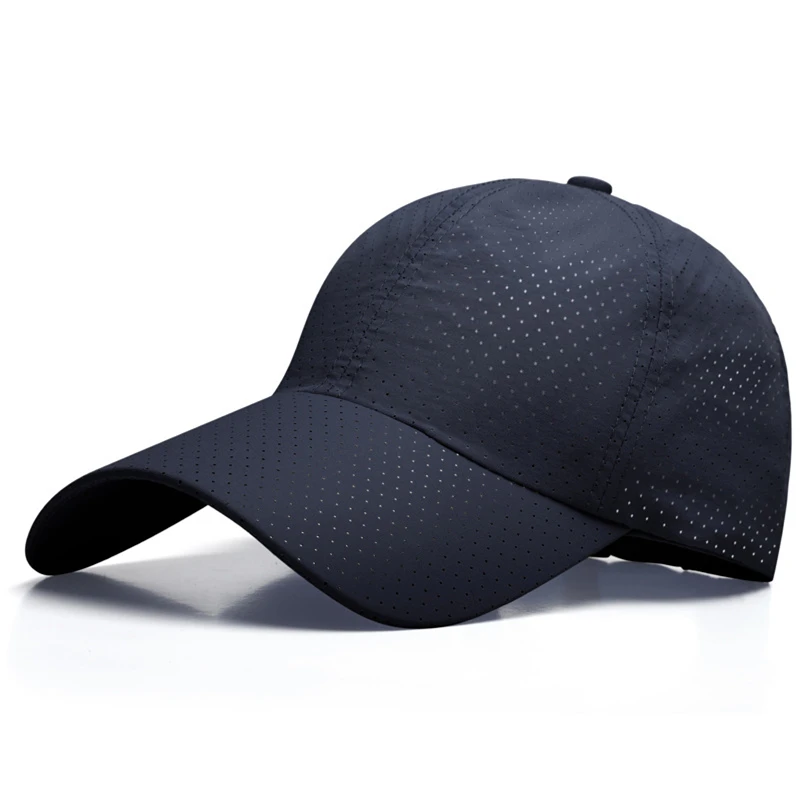 [NORTHWOOD] Дышащая твердая бейсбольная кепка для мужчин женщин летних шляп с черным