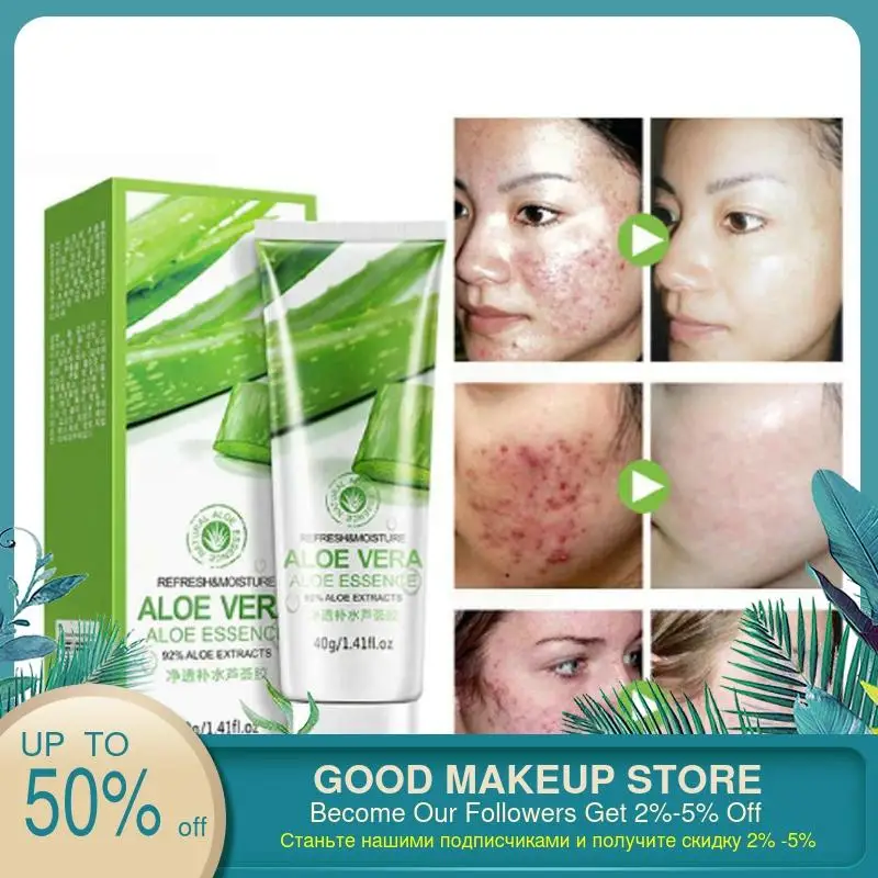 Гель алоэ вера увлажняющее средство против морщин крем от акне шрам отбеливание