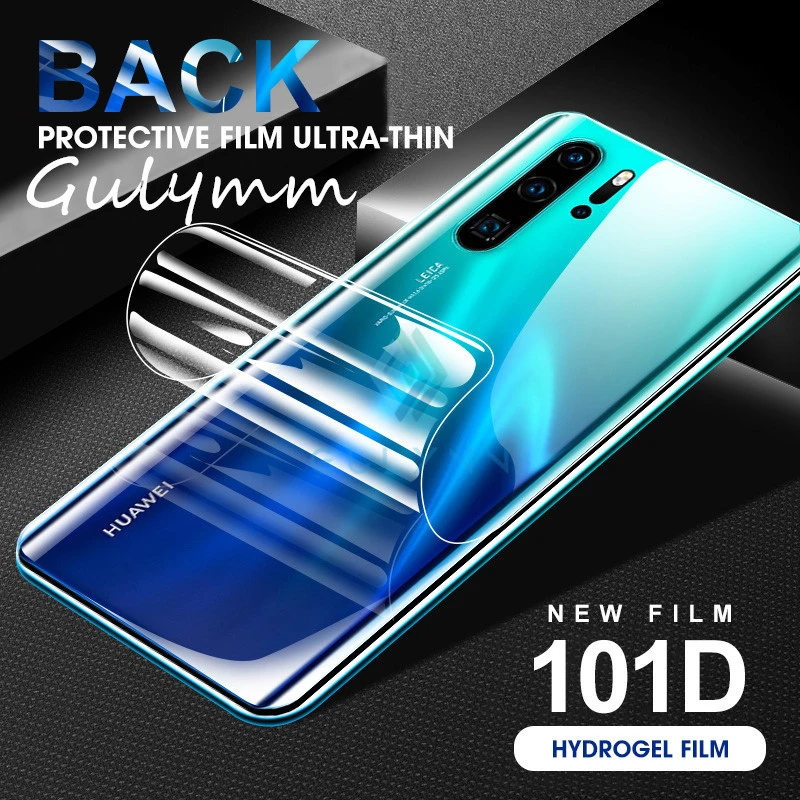 101D защитная пленка на заднюю крышку для Huawei P30 P40 Honor 9X 8X 20 i 30 S Pro Lite мягкая