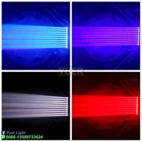 4PcsLot 10x40W RGBW 4in1 LED Single Control Moving Head Scan Light DMX 512 Scanner Projector Party Xmas DJ Disco Show Lights