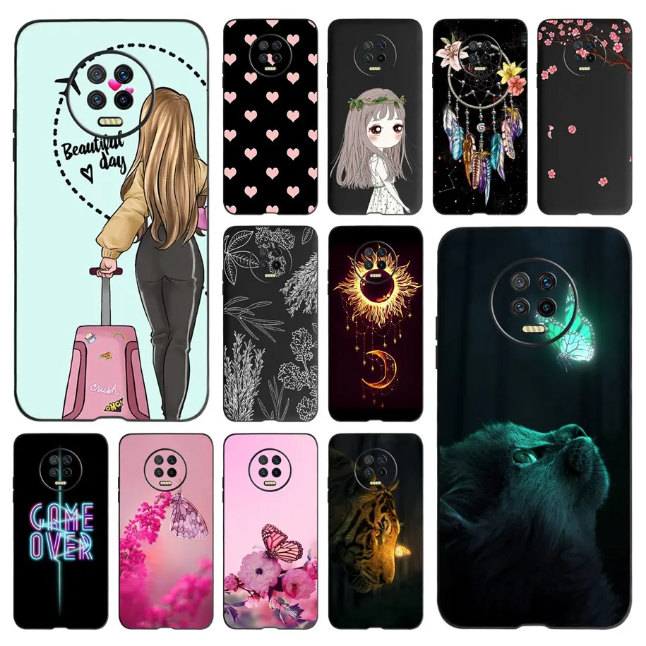 Мультяшный чехол для Infinix Note 7 X690B телефона силиконовый мягкий ТПУ чехлы Lite X656 Note7