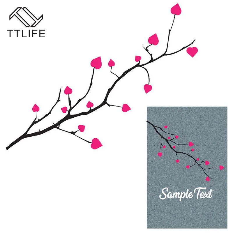 TTLIFE Flower Bunch Metal Cutting Dies Scrapbooking Card Making Embossing Stencil Die Cut Template New 2019 Craft Decor | Дом и сад