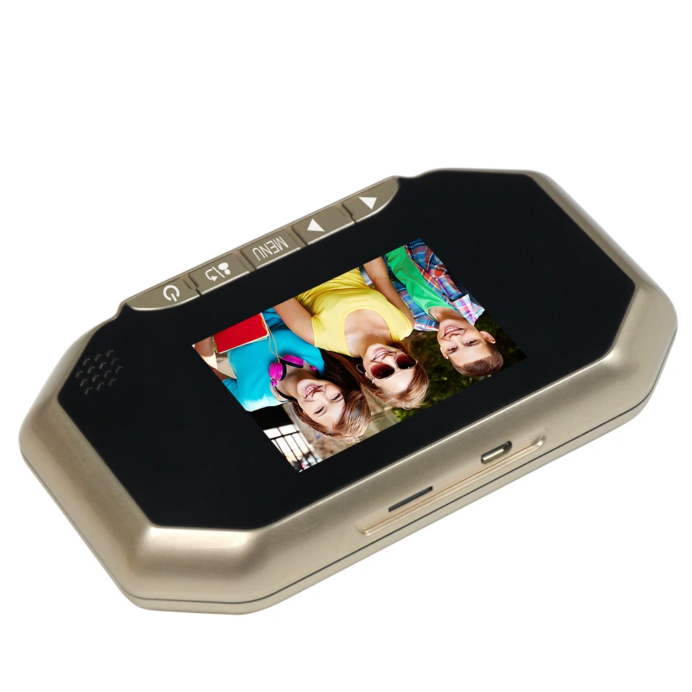 Умный беспроводной дверной звонок WiFi 2.0MP профессиональная ЖК-Камера