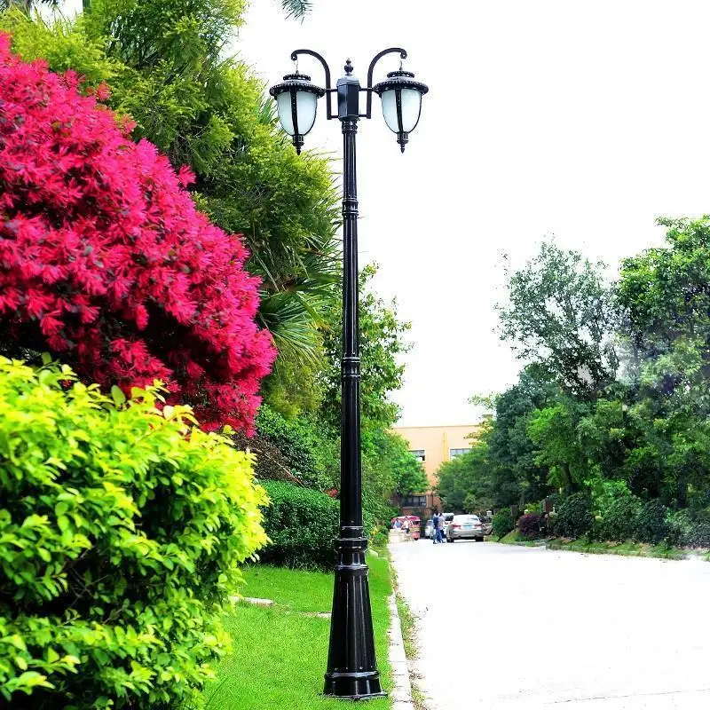 

De Rue Lamba Sokak Lambasi Farola Lampioni Da Esterno Home Jalan Lampadaire LED Off Road Decor Uliczna Plaza Street Light