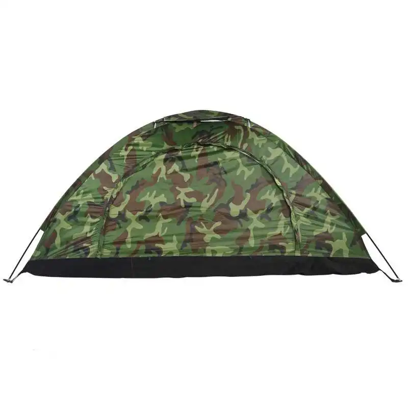 Outdoor Camouflage UV Protection Waterproof One Person Tent for Camping Hiking