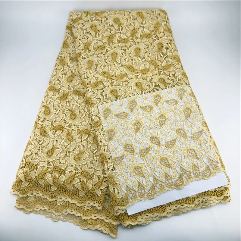 Горячая Распродажа гипюровый шнур кружевная ткань последний вышитый гипюр 001