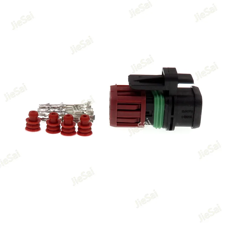 4 Pin 1337352-1 топливная заглушка инжектора разъем датчика кислорода для автомобилей