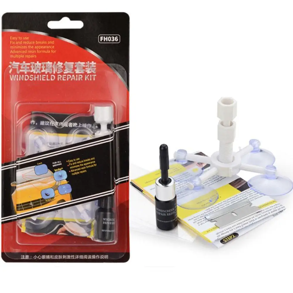 Windshield Repair Kits Car Window Tools Glass Scratch Windscreen Crack Restore Accessories Sets | Автомобили и мотоциклы