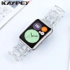 Ремешок резиновый для Huawei Watch FIT, легкий прозрачный браслет для наручных часов HUAWEI FIT
