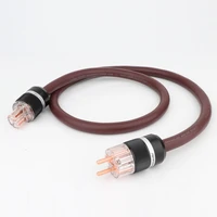 hi end golden reference diy schuko power cord with e101 pure copper eu power plug iec female power connector