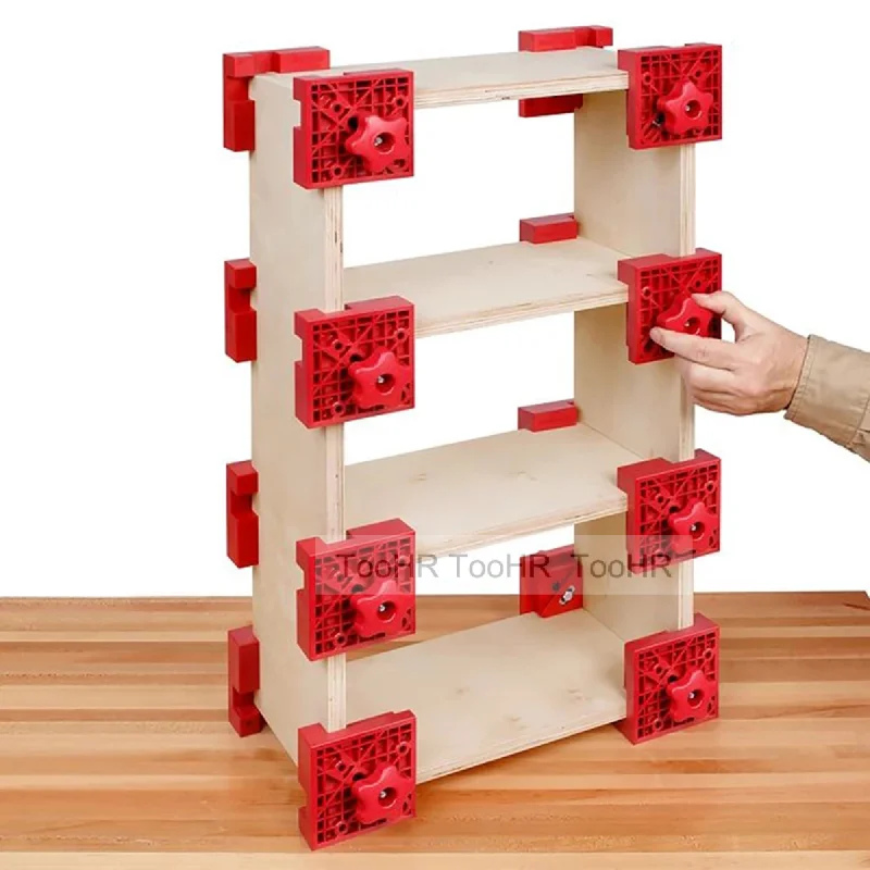 

90 Degrees Right Angle Clamps Spring Auxiliary Fixture Splicing board Positioning Panel Fixed clip Square Ruler Woodworking Tool