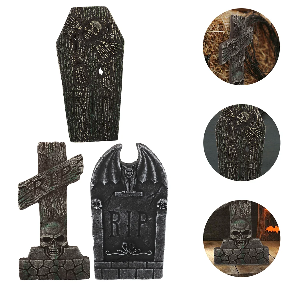 

3 шт., декоративный надгробный камень