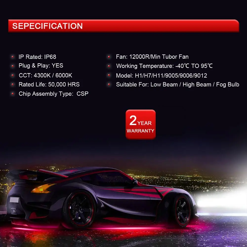 Автомобисветильник фара H1 H7 ближнего и дальнего света 9005 HB3 9006 HB4 9012 HIR2 s