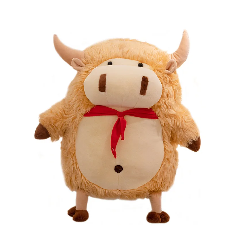 

Kids Cute Soft Stuffed Toys Cow Doll Pillow Creative Plush Toys Children Birthday Gifts Valentine Gifts Brinquedo Plushie BC50MR