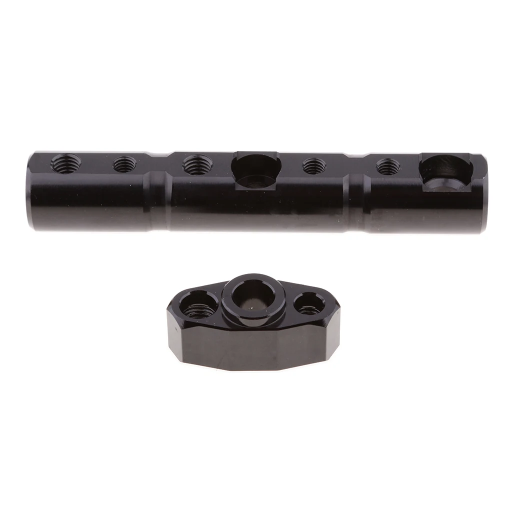 

8mm Black Multifunctional Extension Bar for Motorcycle Scooter Pit Bike