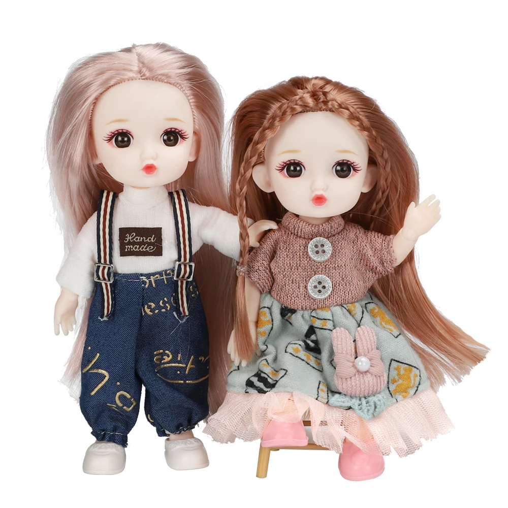 16 см BJD кукла 13 суставов подвижные модные куклы детские телесные тела с обувью dodo