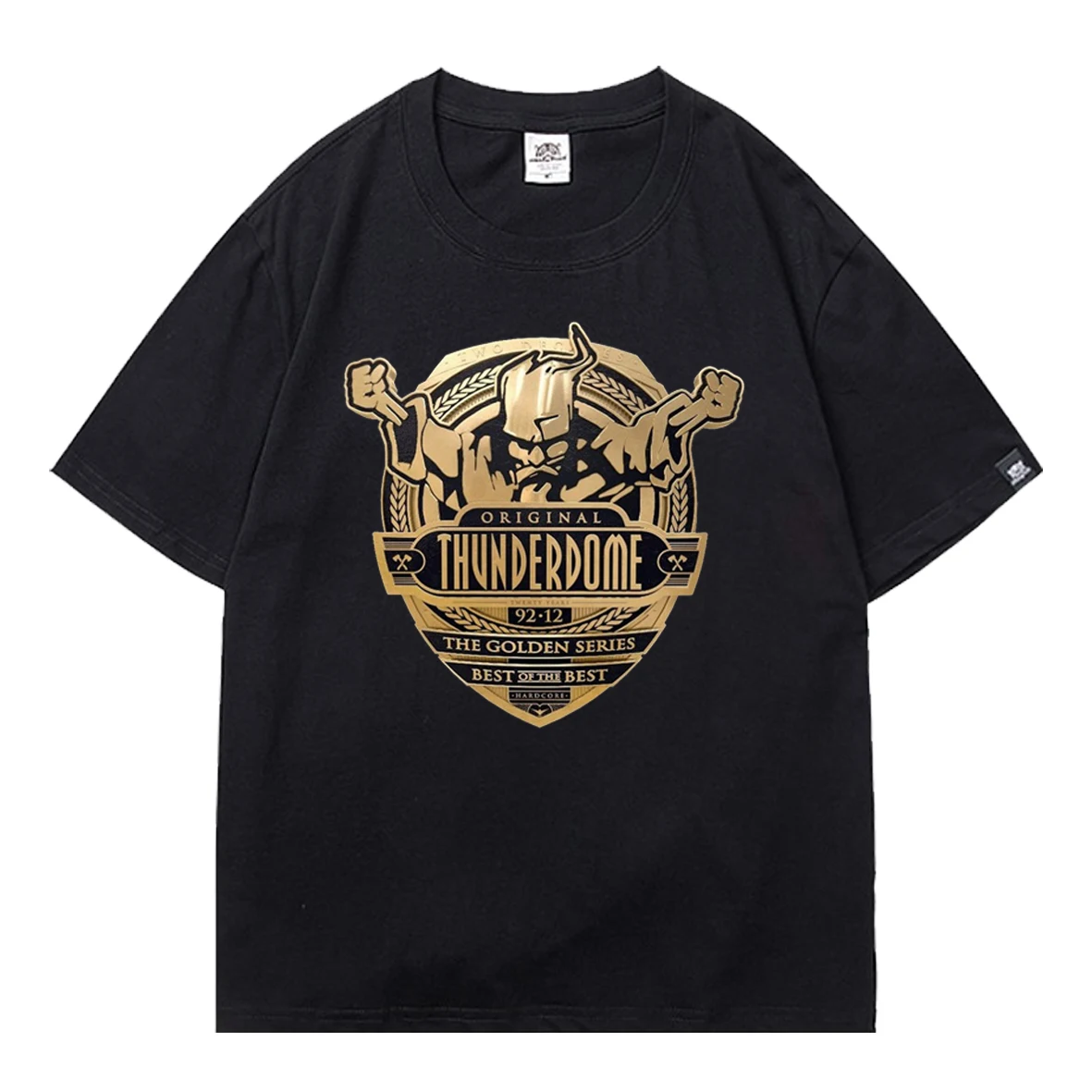 

New 2021 Thunderdome Print Tshirt Men Summer O-Neck Fashion Music Festival Tee Top Male Streetwear Teen Vogue Harajuku T-Shirt